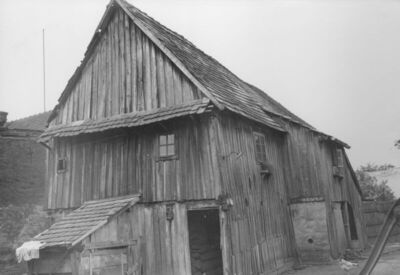 Petrinja - Stara brvnara katnica, pregrađivana 1920., u Ratk