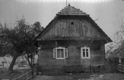 Osekovo (Popovača) - Drvena prizemnica kbr. 182; vlasnik Jos
