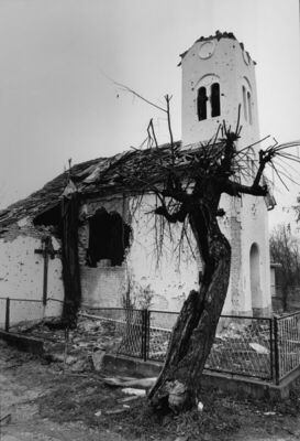 Mošćenica (Petrinja) - Crkva Sv. Jakova, vanjština - vrh zvo