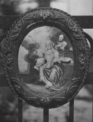 Gora (Petrinja) - Župna crkva Sv. Marije, slika: Sv. Obitelj