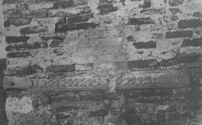 Sisak - Stari grad - Detalj: reljef s antiknim ornamentom uz