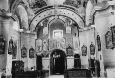 Hrastovica (Petrinja) - Župna crkva Sv. Bartolomeja, pogled 