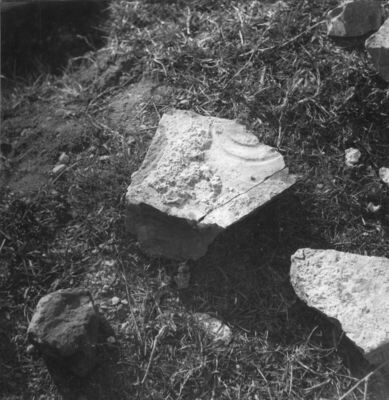 Topusko - Fragment rimske opeke - Iskopan na terenu iza škol