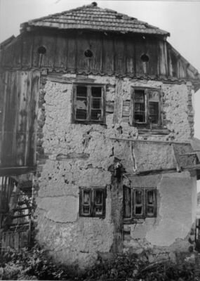 Gornji Javoranj (Dvor na Uni) - Kuća Spasoja Korizme, zabatn