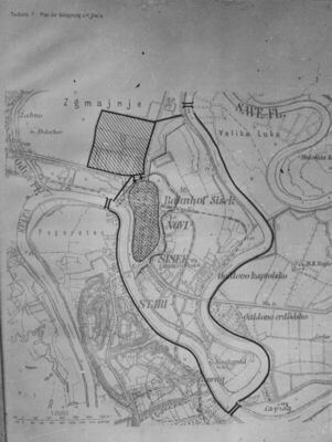 Sisak - Plan Sisciae prema Veithu: die Felzüge des C. J. Cae