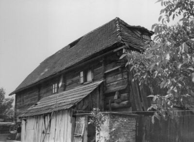 Petrinja - Stara brvnara katnica iz 1813. g. u Turkulinovoj 