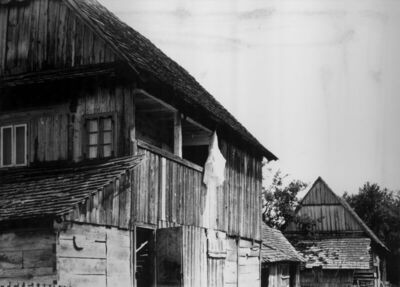 Gradusa Posavska (Sunja) - Dvorišno pročelje „čardaka“ građe