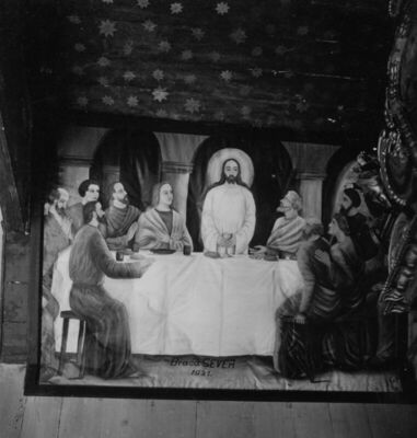 Brest Pokupski (Petrinja) - Kapela Sv. Barbare, unutrašnjost