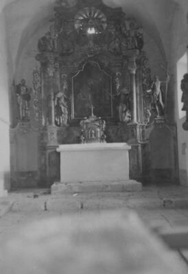 Taborište (Petrinja) - Kapela Sv. Petra, grobljanska, ranoba