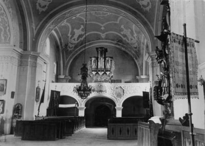 Osekovo (Popovača) - Župna crkva sv. Ane - Unutrašnjost - po