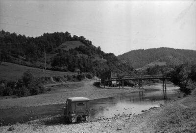 Gvozdansko (Dvor na Uni) - Stari grad situacija na brijegu, 