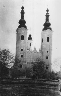 Sela (Sisak) - Župna crkva Sv. Marije Magdalene - pogled na 