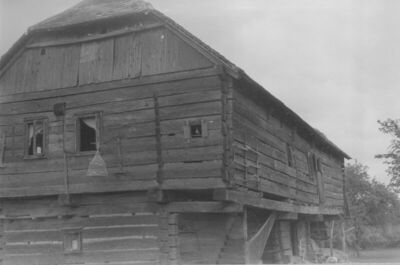 Letovanić (Lekenik) - Najstarija brvnara u selu, kbr. 177, v