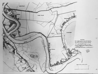 Sisak - Situacioni plan okolice - Caprag i Galdovo (original