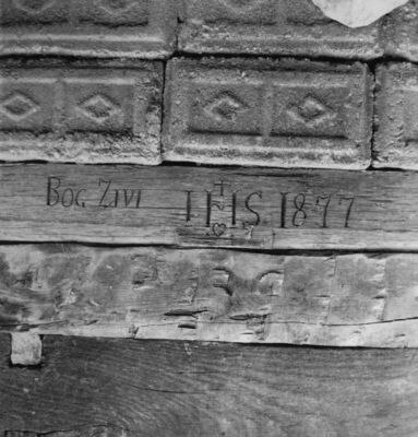 Greda Sunjska (Sunja) - Detalj prizemnice kbr. 16 u vlasništ