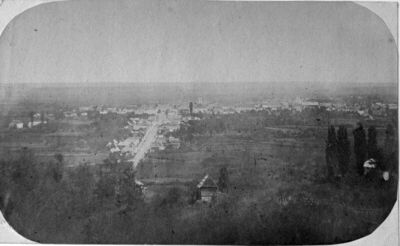 Petrinja - panoramski prikaz grada