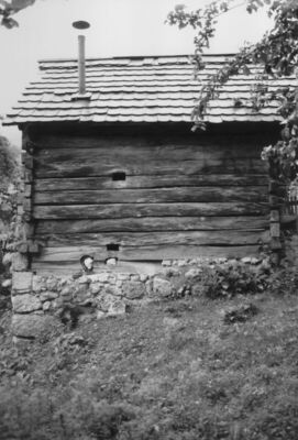 Hrastovica (Petrinja) - Mlin od drvene tesane građe, spojen 