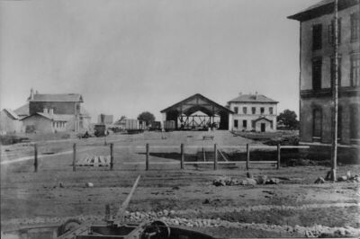 Sisak - Kolodvor C. kr. povlaštenog društva Južnih Željeznic