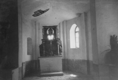 Letovanci (Sisak) - Barokna kapela Sv. Jurja, unutrašnjost, 