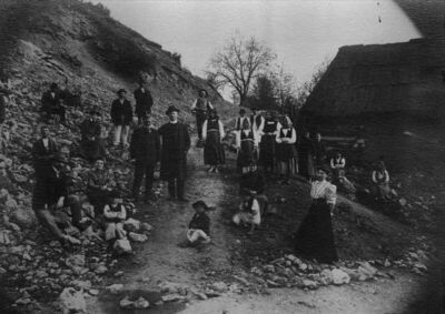 Zrin (Dvor na Uni) - Ljudi svih staleža i zanimanja - seljac