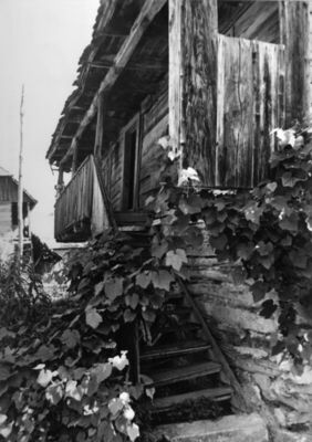 Unčani (Dvor na Uni) - Kuća Mihajla Špančića, detalj - pogle
