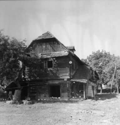Selišće Sunjsko (Sunja) - Drvena katnica kbr. 53, pogled na 