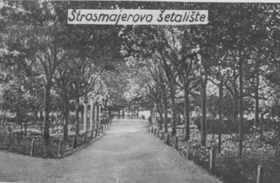 Petrinja - Strossmayerovo šetalište