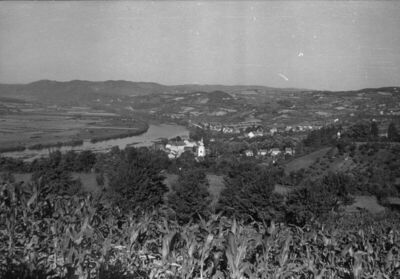 Hrvatska Kostajnica - Veduta Kostajnice s Djeda