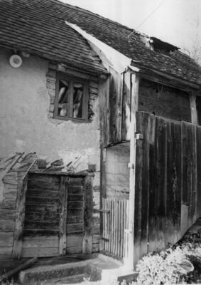 Oraovica (Dvor na Uni) - Dio kuće Save Vraniševića sa stubiš