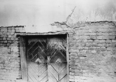 Gušće (Sisak) - Vrata podruma na kući kbr. 253; vlasnik Mirk