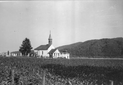 Hrvatska Kostajnica - Grobljanska kapela sv. Ane, barokna, s