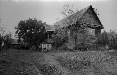 Kutinsko Selo (Kutina) - Drvena prizemnica podzidana ciglom