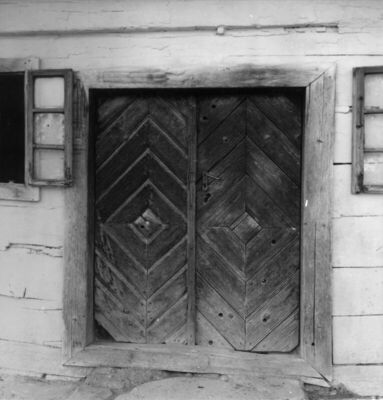 Selišće Sunjsko (Sunja) - Drvena katnica kbr. 53, detalj - v