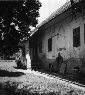 Kutina - Kurija župnog ureda - Dvorišno pročelje