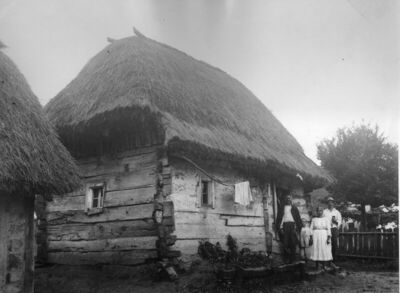 Hrvatsko Selo (Topusko) - Drvena brvnara, konstruirana „na n