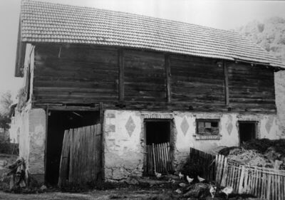 Oraovica (Dvor na Uni) - Štala u vlasništvu Mihajla Puhača