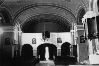 Prelošćica (Sisak) - Župna crkva Sv. Mihaela, unutrašnjost: 