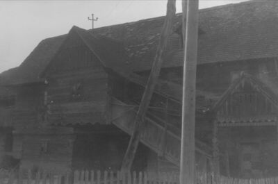 Bok Palanječki (Martinska Ves) - Jednokatna brvnara kbr. 75 