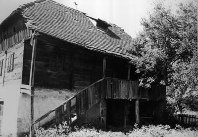 Kuljani (Dvor na Uni) - Kuća Mile Augustinovića, pogled na u