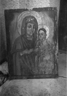 Mikleuška (Kutina) - Parohijska crkva sv. Ilije - Ikona Bogo