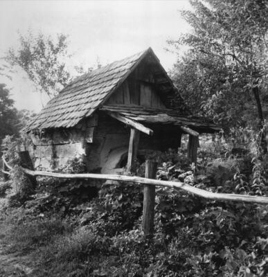 Gušće (Sisak) - Napušteni gospodarski objekt „kuvarna“; vlas