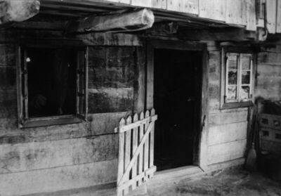 Kozibrod (Dvor na Uni) - Detalj kuće Anke Stanić; kbr. 20, u