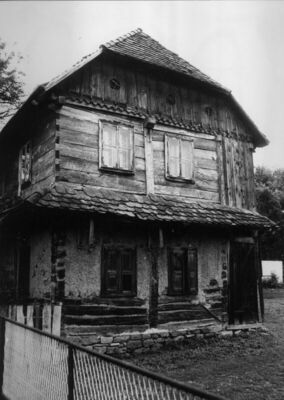 Donji Javoranj (Dvor na Uni) - Kuća Proke Sundača, drvena, z
