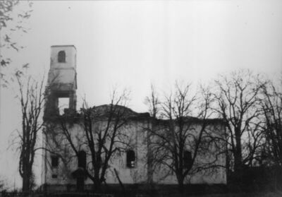 Šišinec (Lekenik) - Crkva Sv. Marte Djevice, objekt teško oš