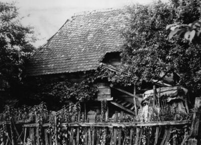 Gušće (Sisak) - Katnica kbr. 25, bočno (istočno) pročelje; v