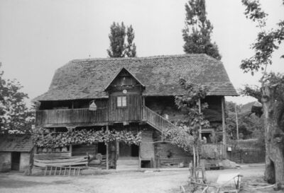 Mala Gorica (Petrinja) - Brvnara prenesena 1870. godine iz g