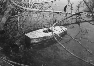 Suvoj (Sisak) - „Barki“, drveni sanduk s rupama privezan za 