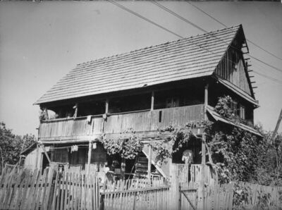 Donja Gračenica (Popovača) - Stambeni objekt - Drvena katnic