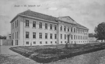 Sisak - Zgrada Kraljevskog kotarskog suda