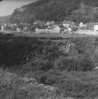 Hrvatska Kostajnica - Stari grad - Pogled s južnog zida prek